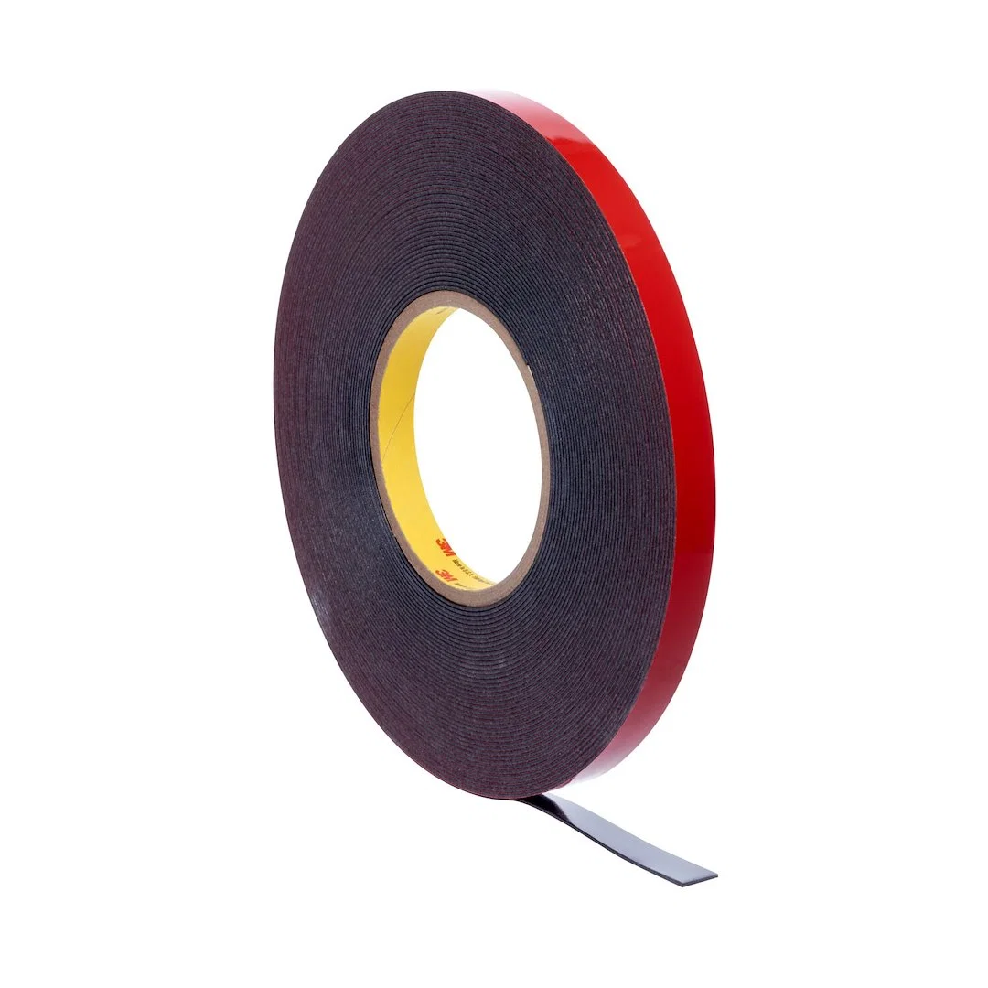 06386 – 3M Multi Purpose Tape, Double Sided Tape Roll 1/4 Inch X 60 Foot Black
